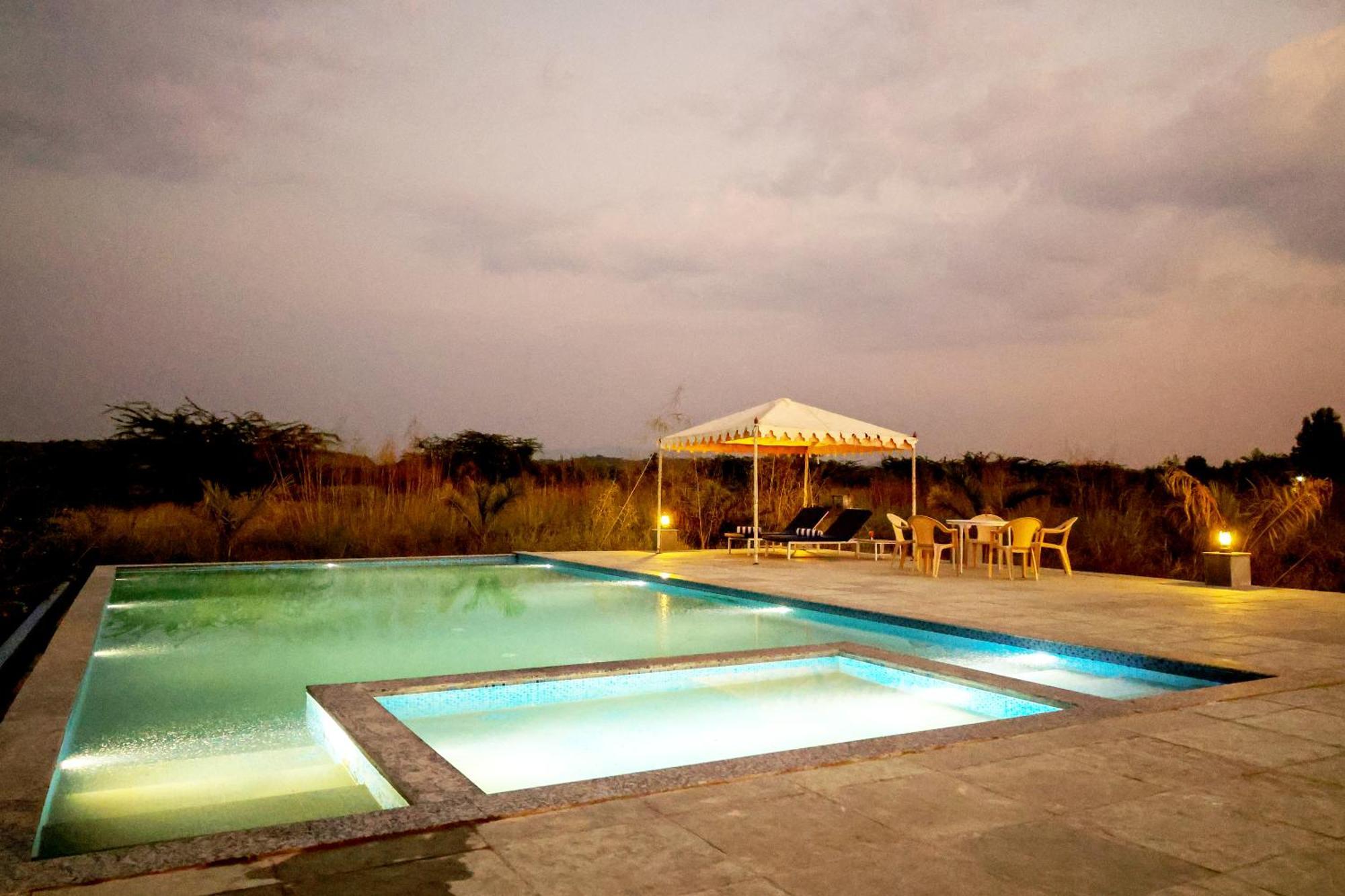 Отель Jawai Bera Leopard Camp Экстерьер фото