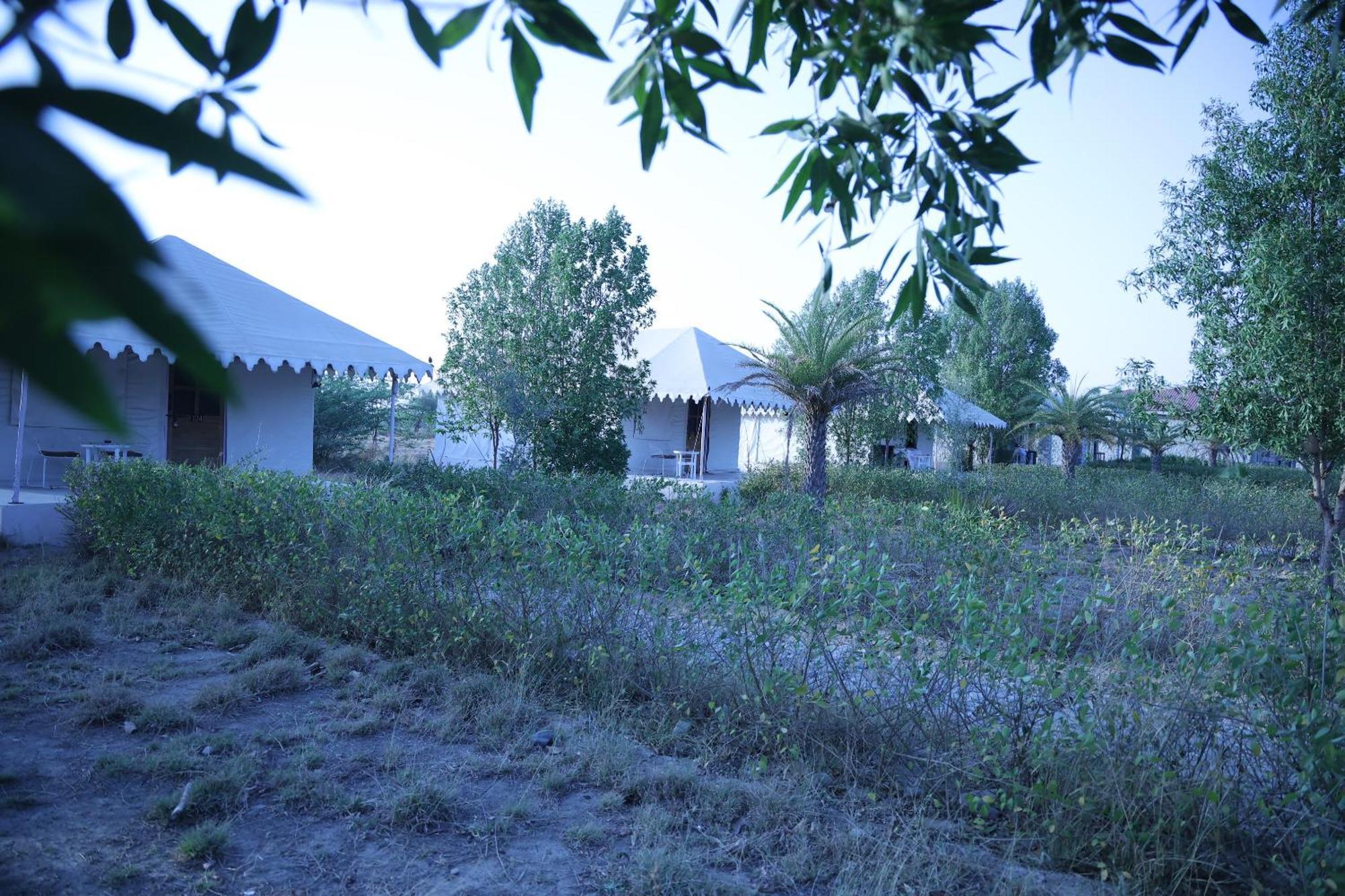 Отель Jawai Bera Leopard Camp Экстерьер фото